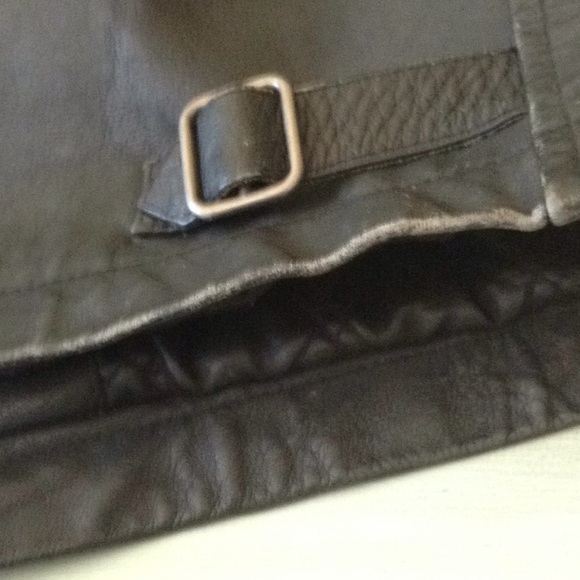 CLEARANCE!!! COWHIDE MOTORCYCLE BOMBER JACKET - Picture 5 of 7